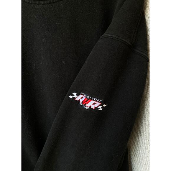 Vintage 90s Black UPS Racing Sweatshirt NASCAR Robert Yeats Size 2XL - Picture 4 of 6